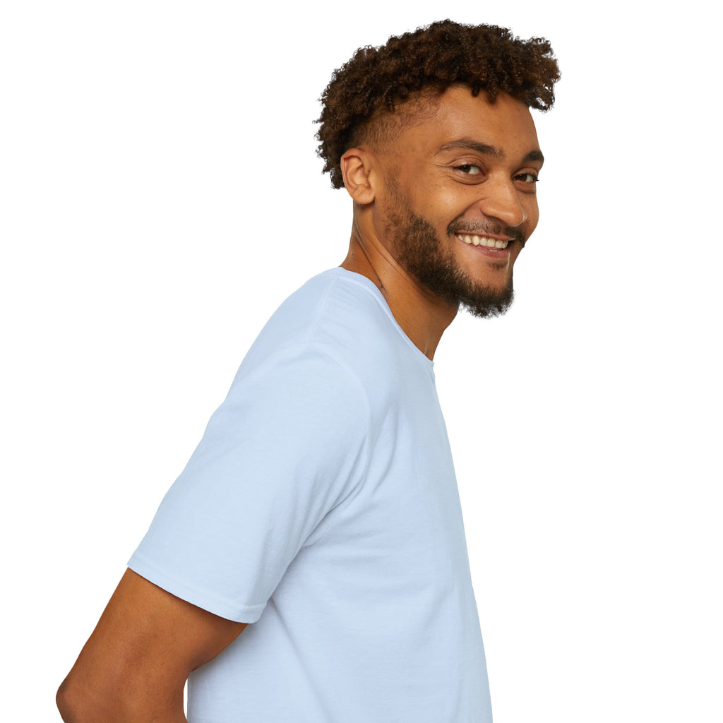 Minimal Cross T‑Shirt — Small Chest Cross Christian Tee