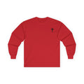 Long Sleeve Tee — Faith Over Fear Cross Graphic