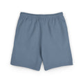 Patriotic Cross Fleece Sweat Shorts — Lightweight Garment-Dyed Lounge Shorts