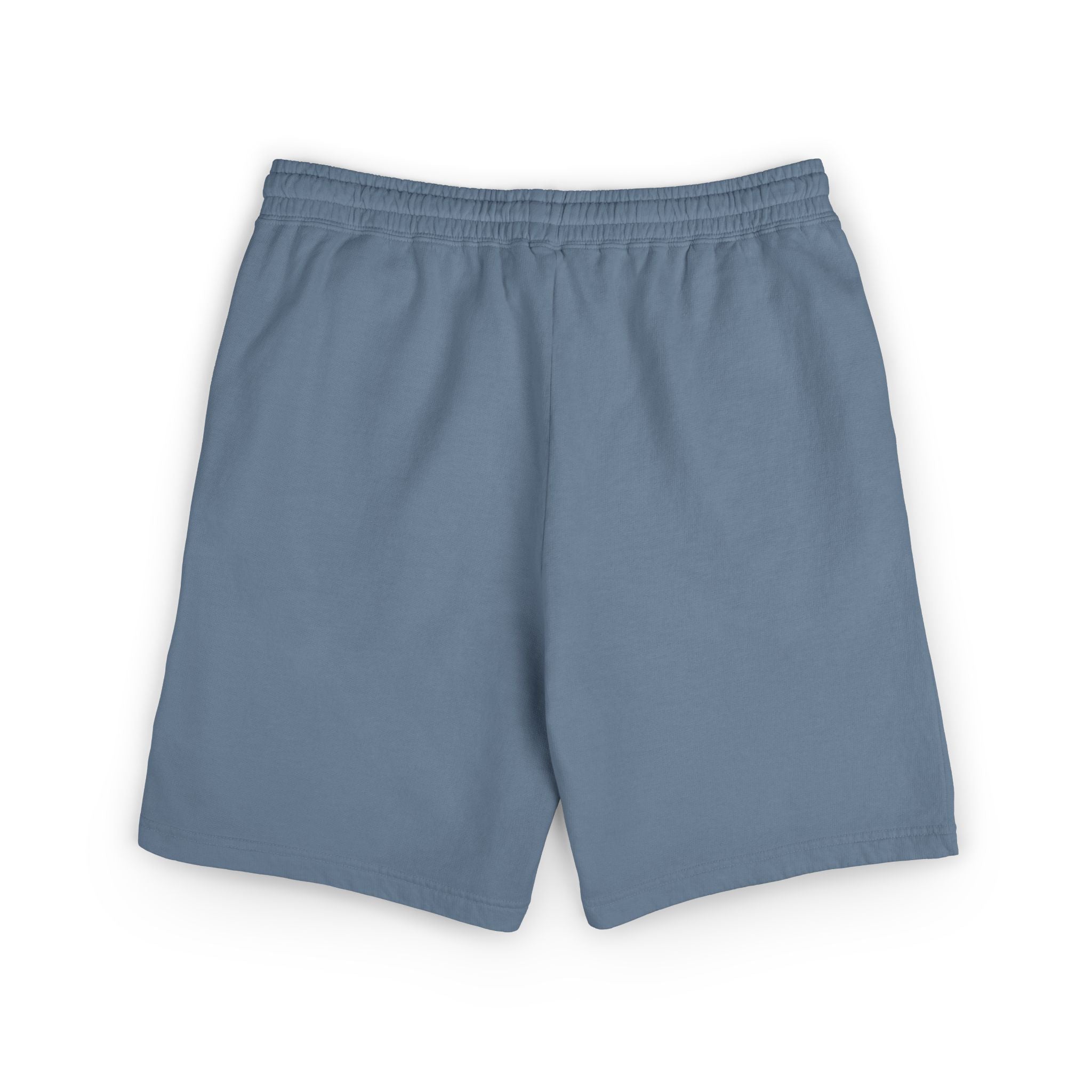Patriotic Cross Fleece Sweat Shorts — Lightweight Garment-Dyed Lounge Shorts