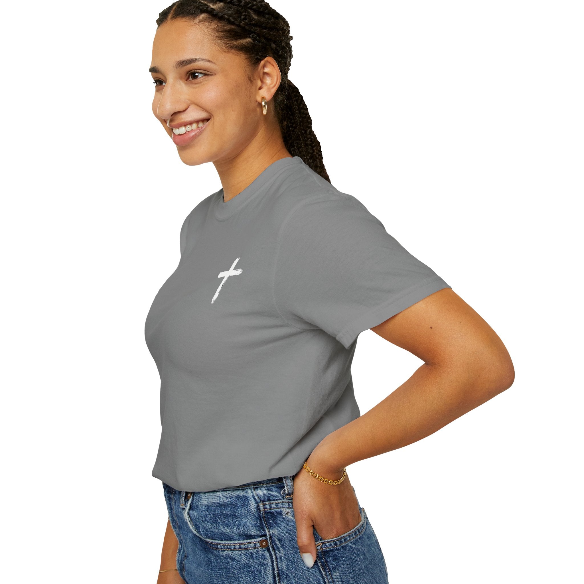 Faith Over Fear T-Shirt — Christian Cross Graphic Tee