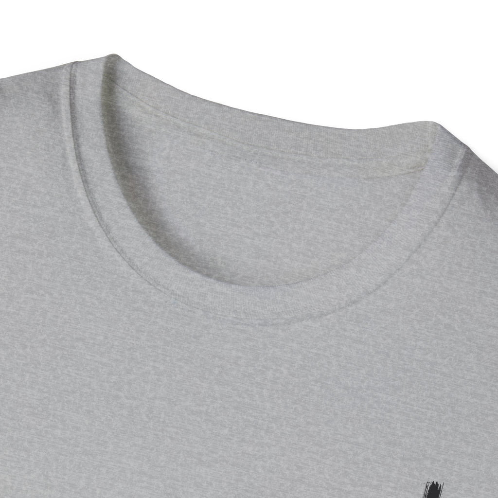 Minimal Cross T‑Shirt — Small Chest Cross Christian Tee
