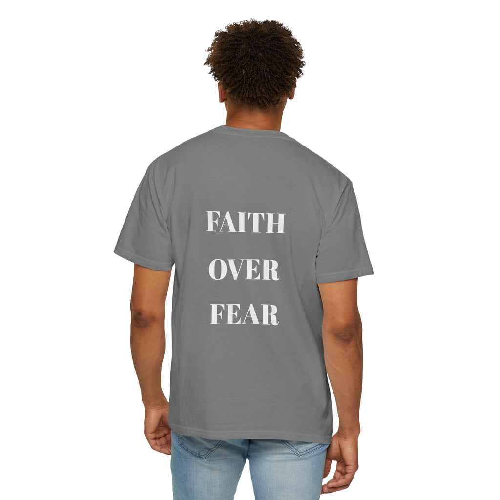 Faith Over Fear T-Shirt — Christian Cross Graphic Tee