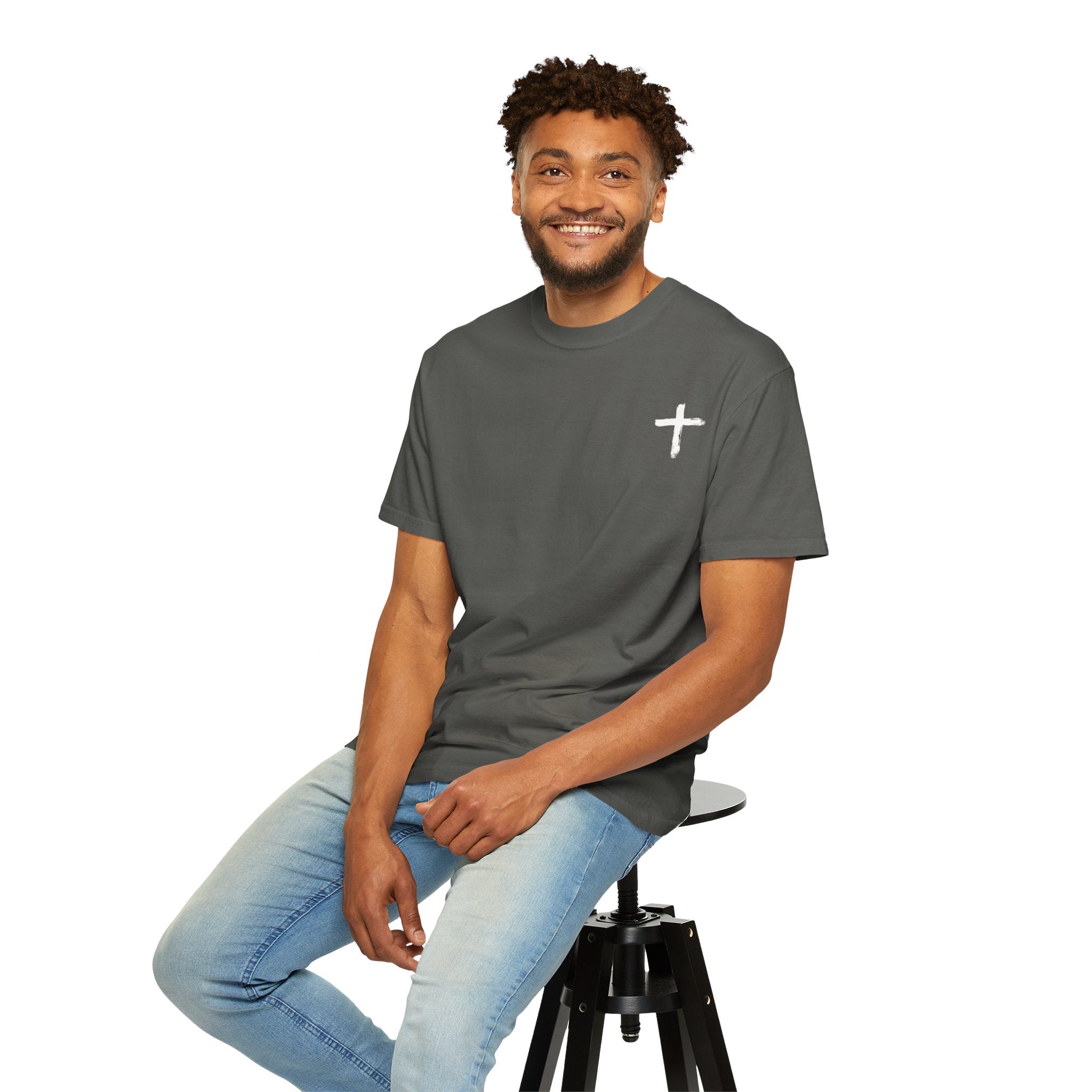 Faith Over Fear T-Shirt — Christian Cross Graphic Tee