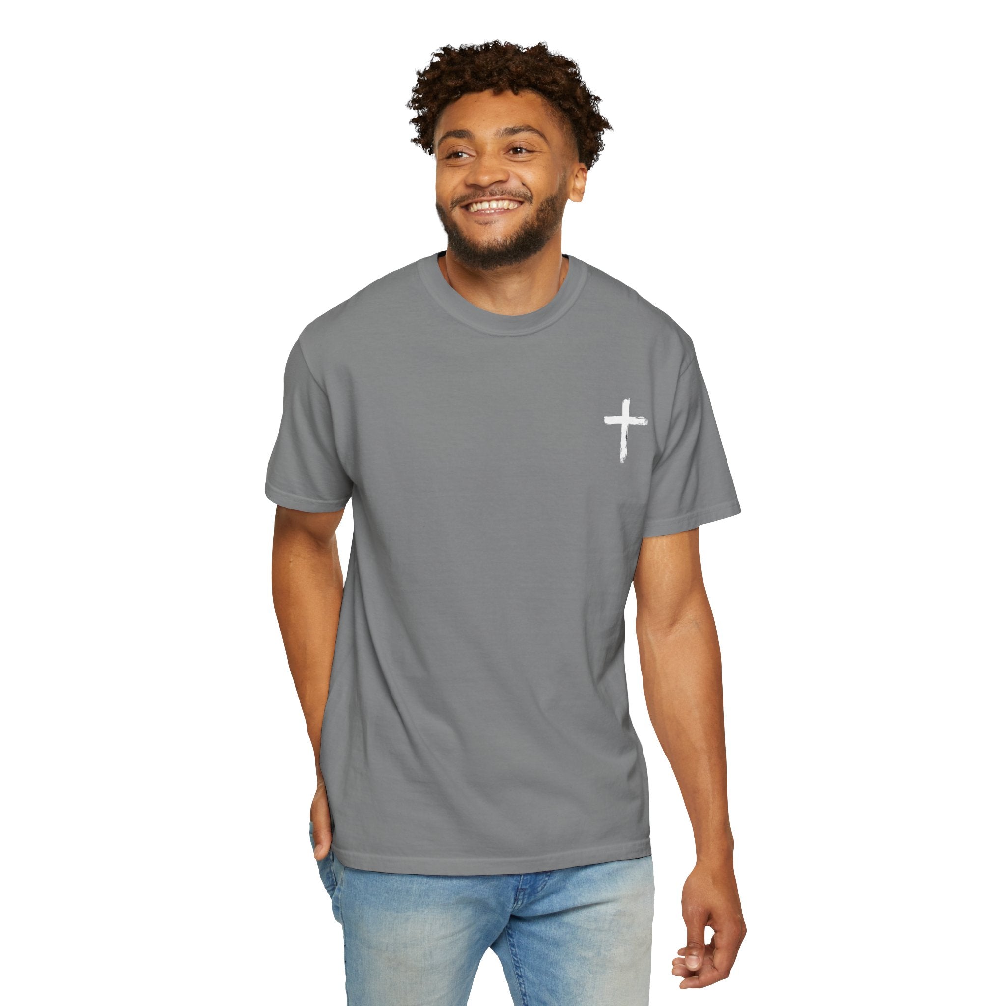 Faith Over Fear T-Shirt — Christian Cross Graphic Tee