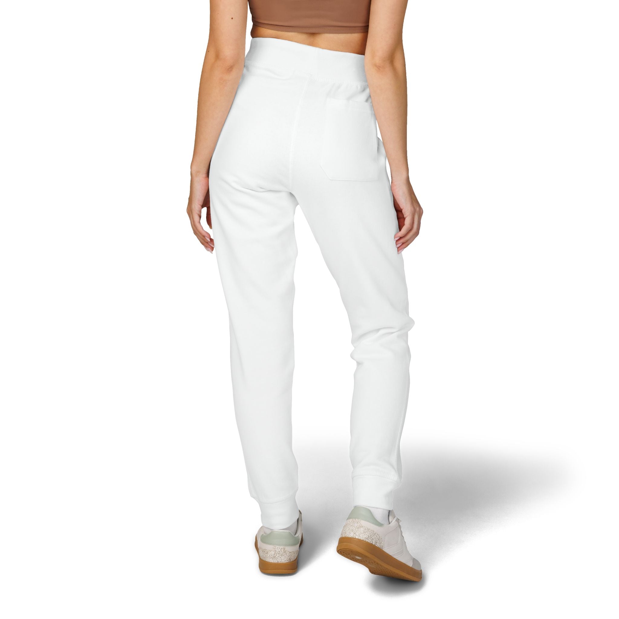 Faith-Inspired Embroidered Fleece Sweatpants