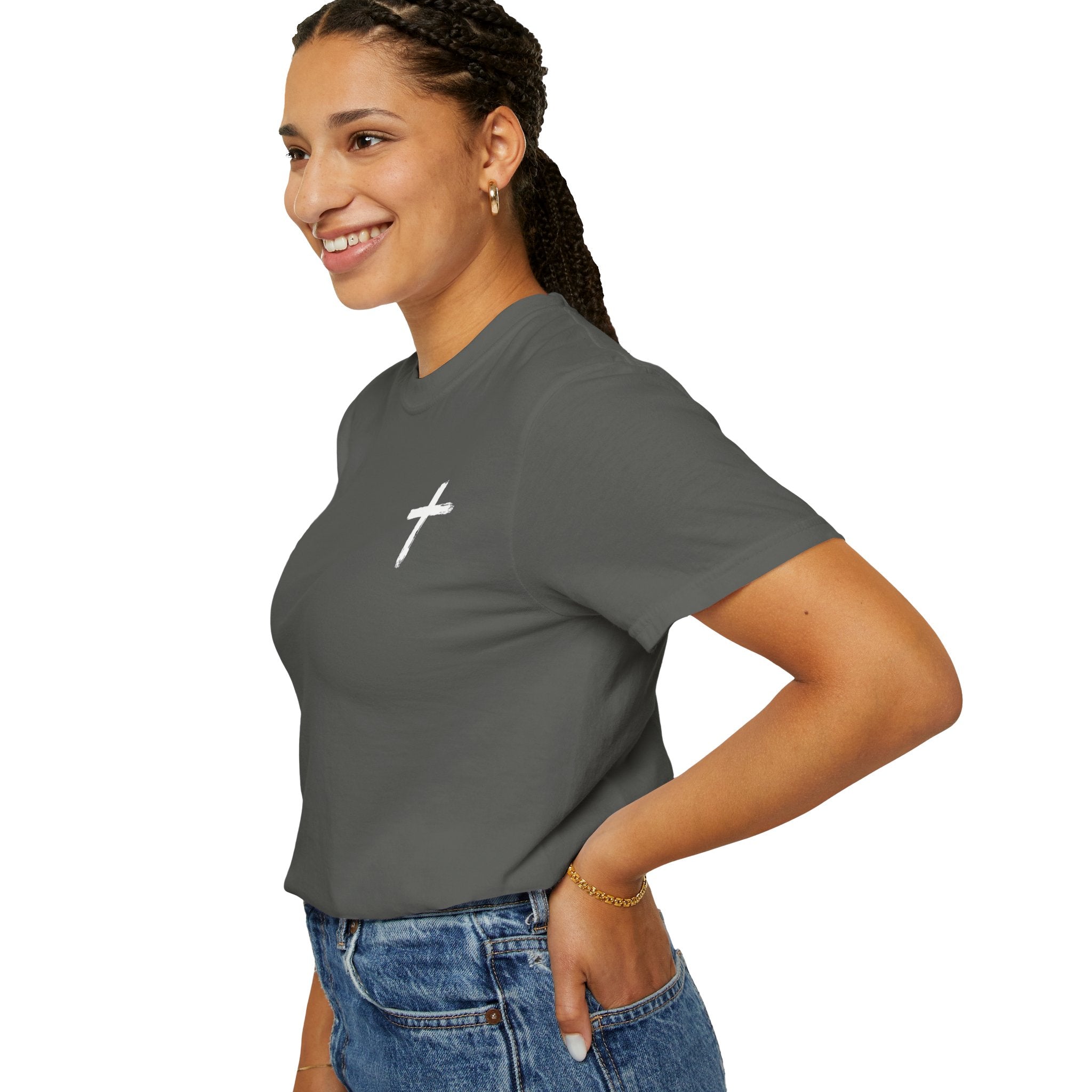 Faith Over Fear T-Shirt — Christian Cross Graphic Tee