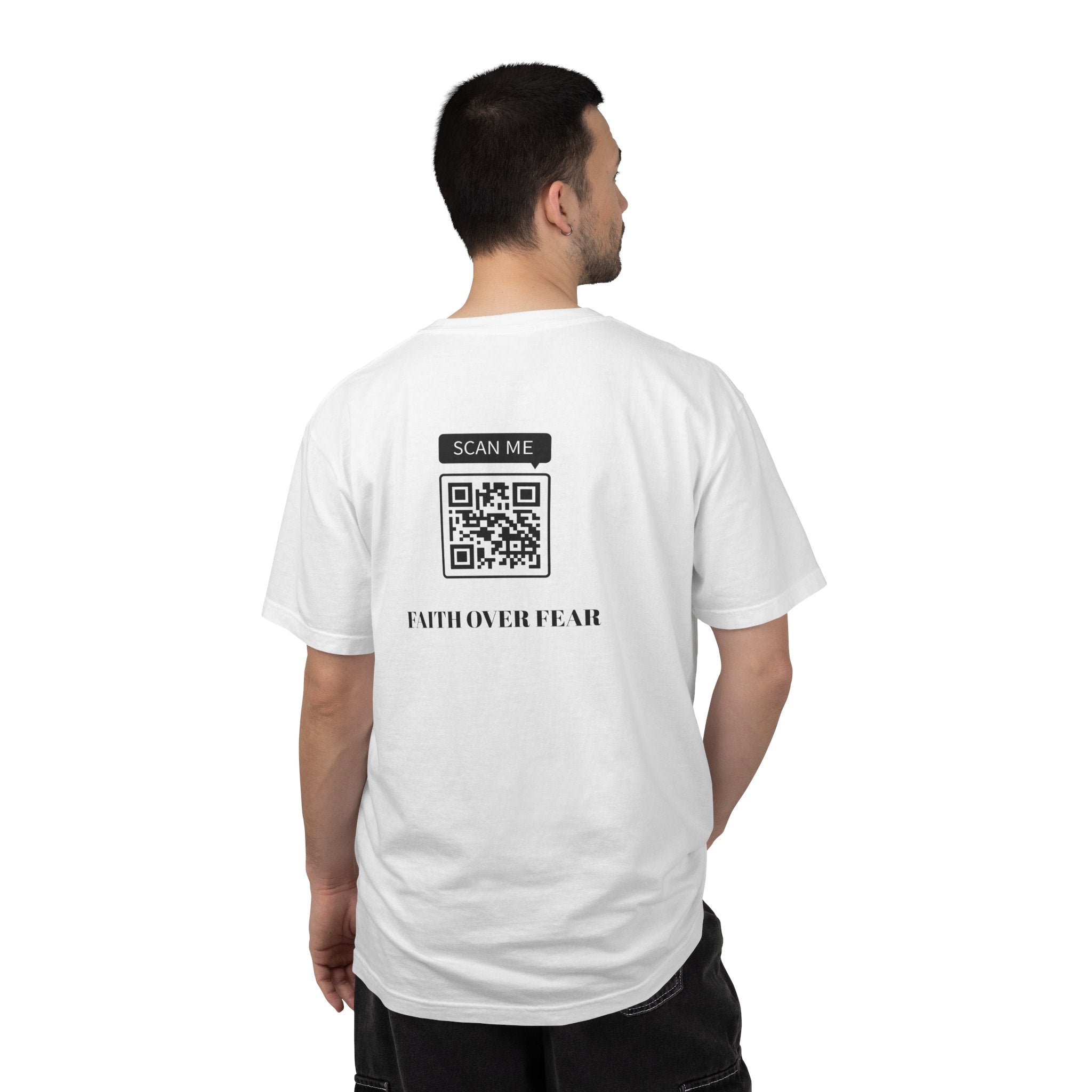 Faith-Inspired Bold Tee — Clean, Minimal Christian Graphic T-Shirt