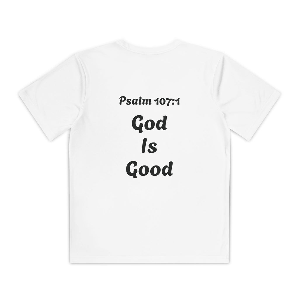 Faith-Inspired Youth Competitor Tee – Bold Clean Design