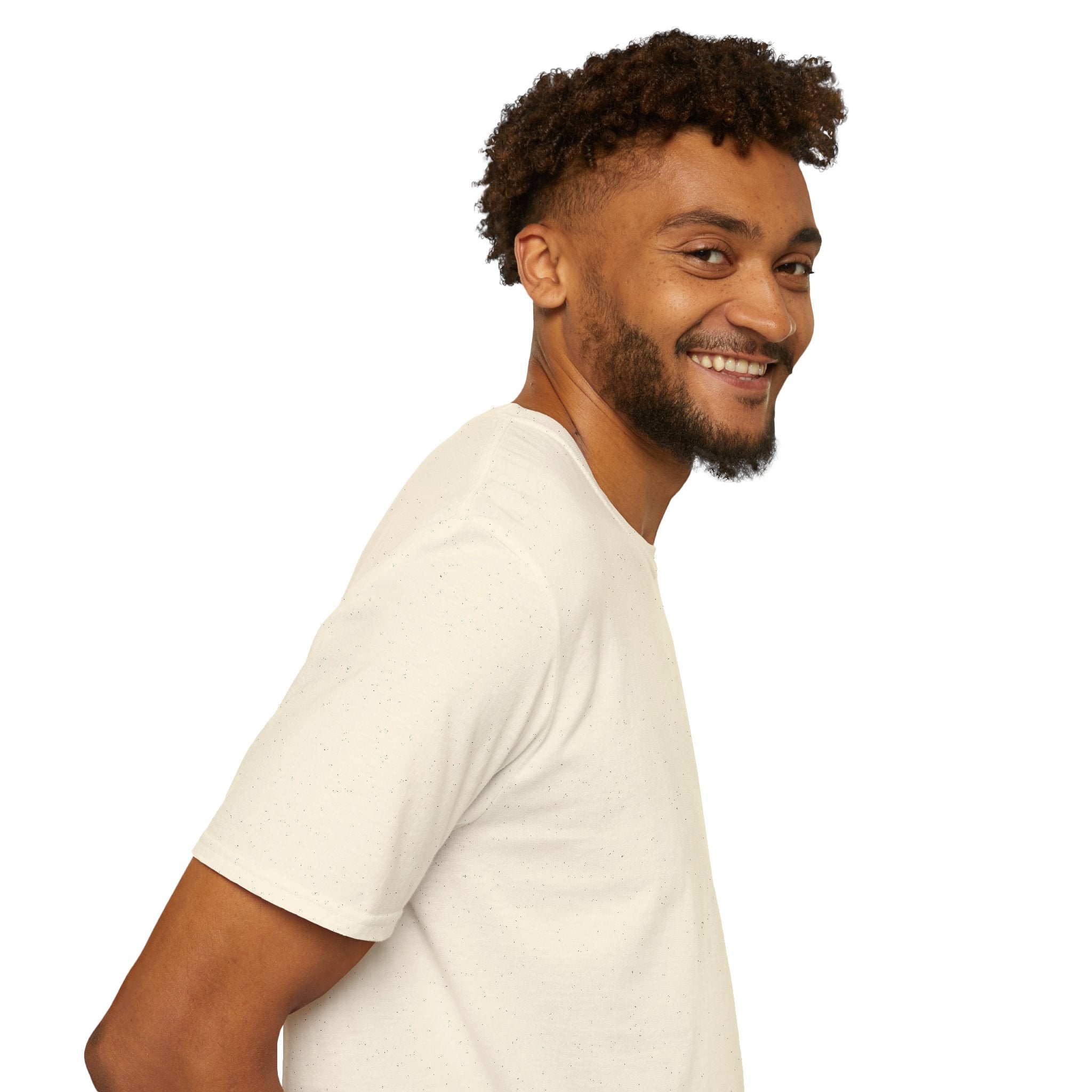 Minimal Cross T‑Shirt — Small Chest Cross Christian Tee