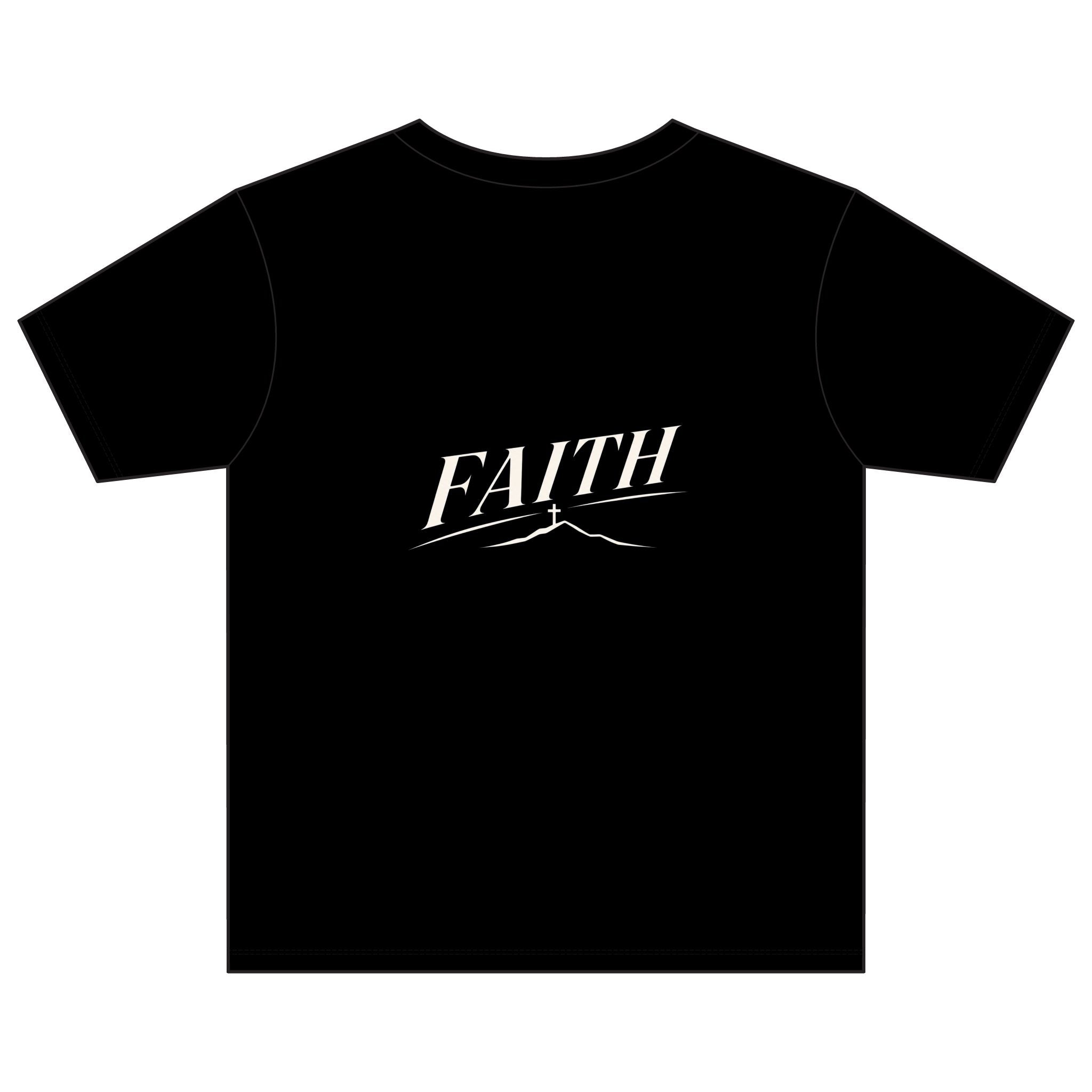 Youth Tee — Subtle 'Faith' Script Logo Kids T-Shirt