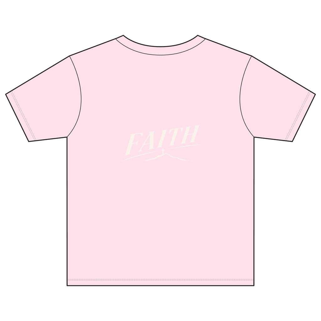 Youth Tee — Subtle 'Faith' Script Logo Kids T-Shirt