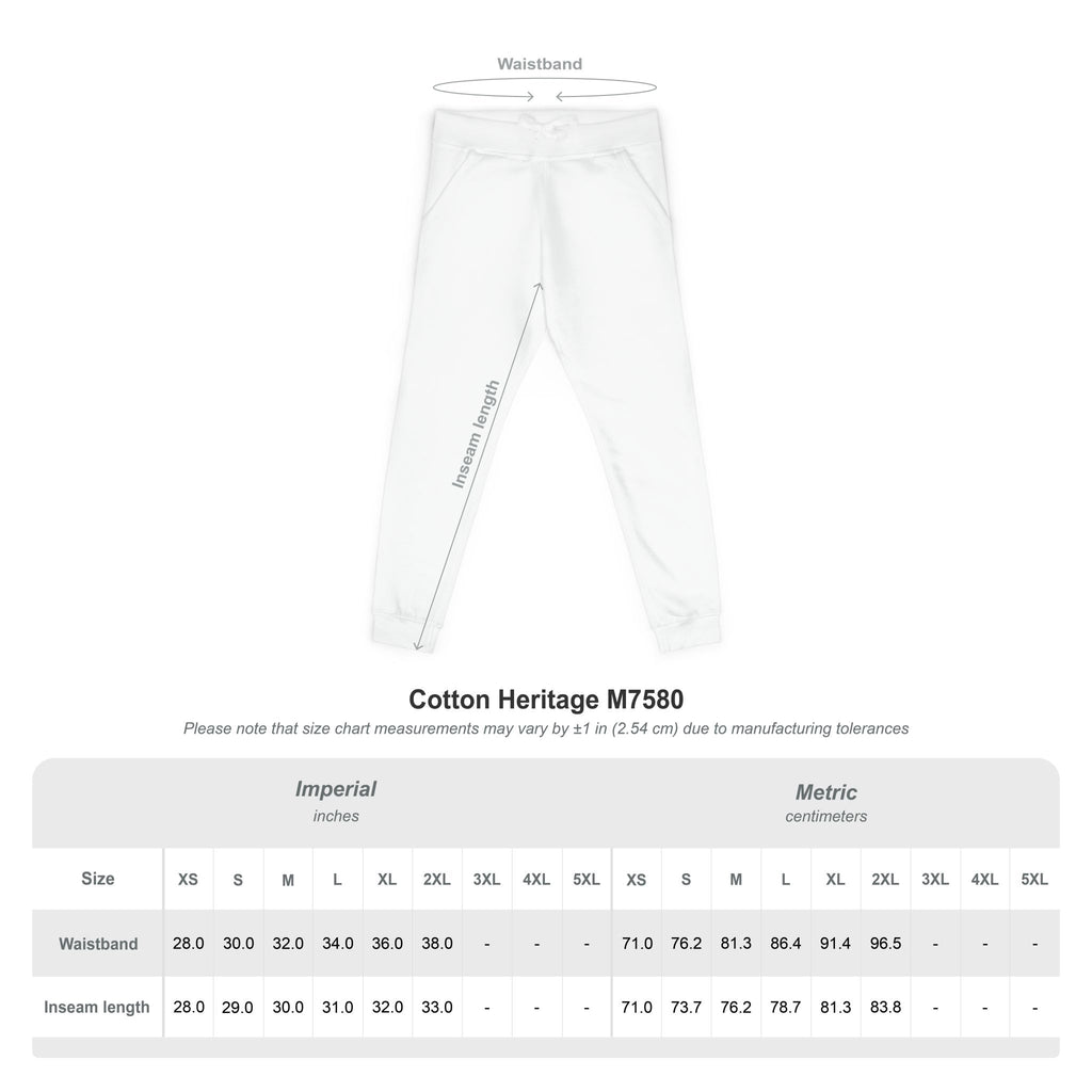 Faith-Inspired Embroidered Fleece Sweatpants
