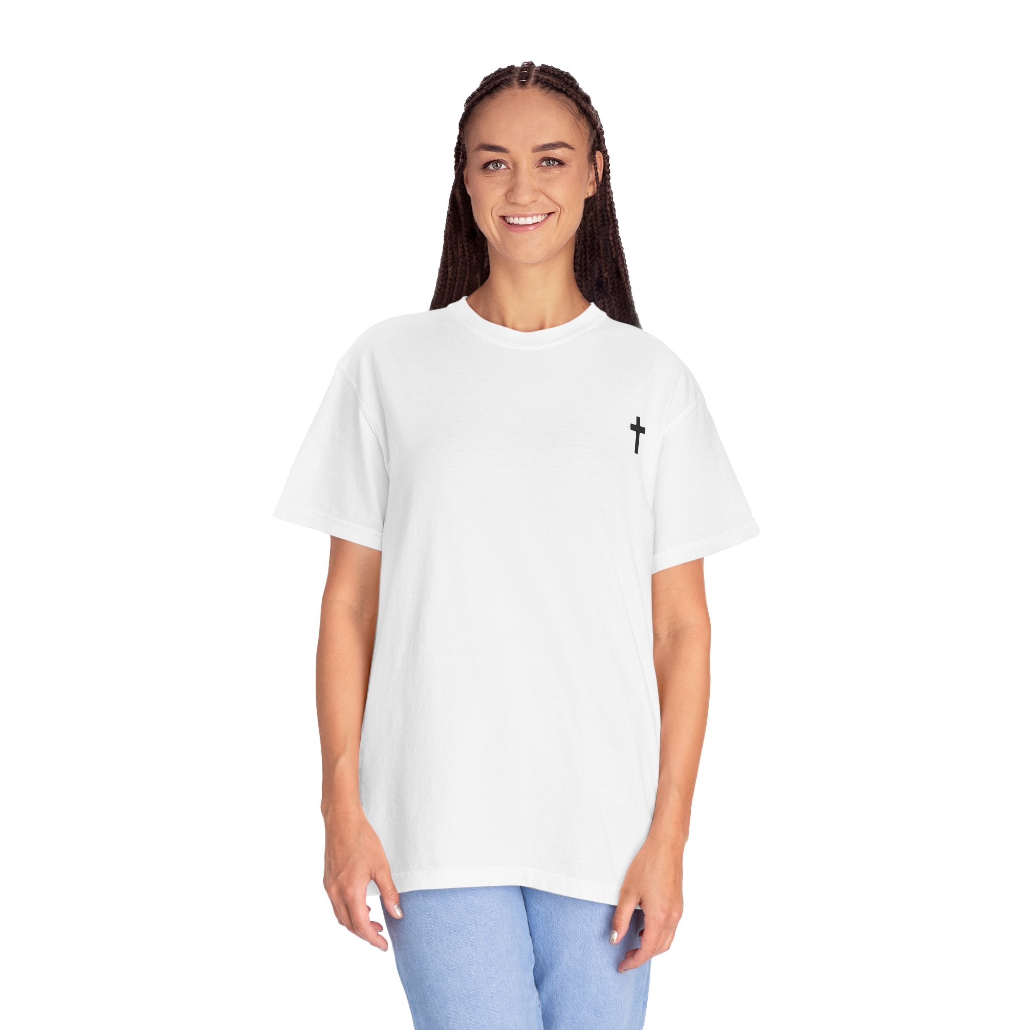 Faith-Inspired Bold Tee — Clean, Minimal Christian Graphic T-Shirt