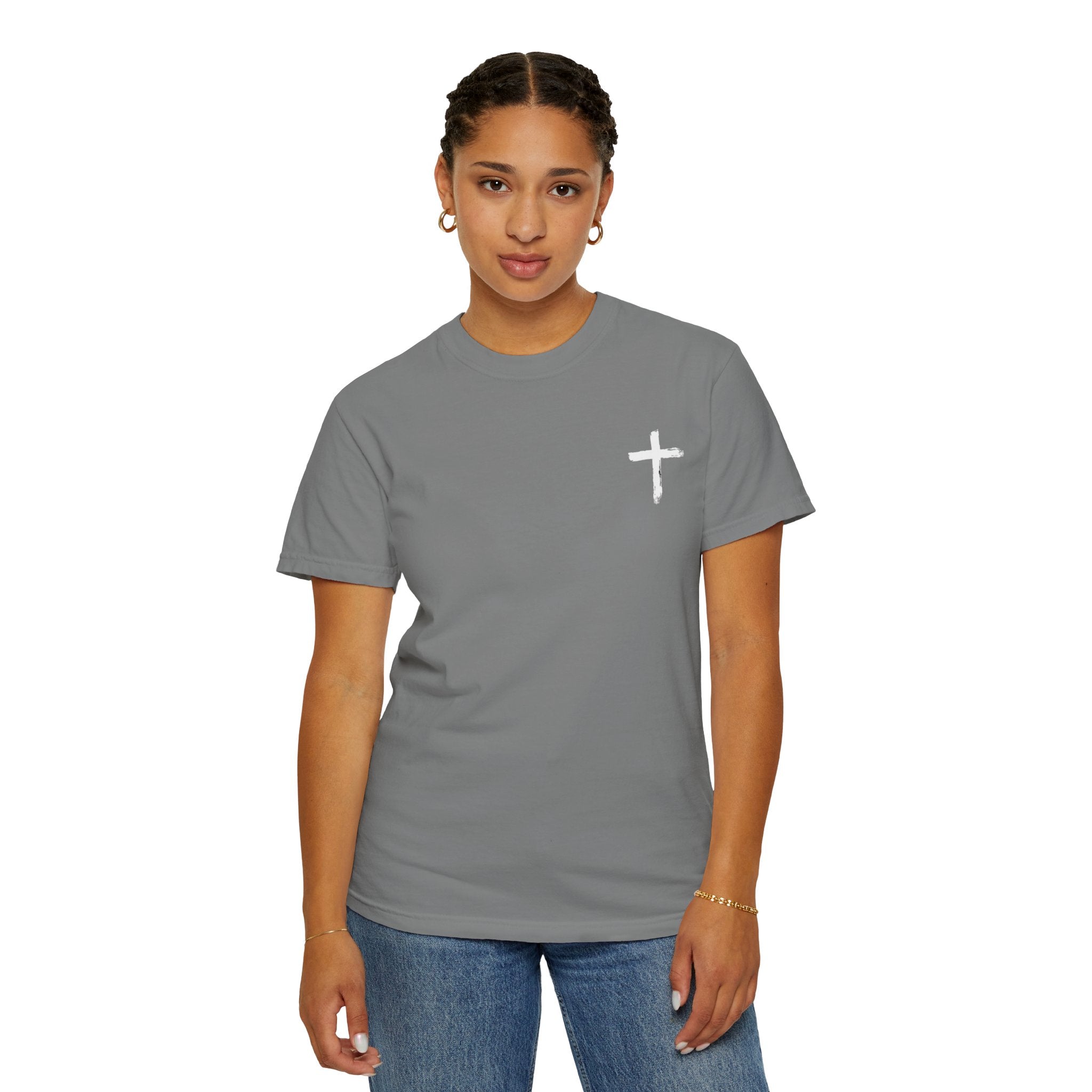 Faith Over Fear T-Shirt — Christian Cross Graphic Tee