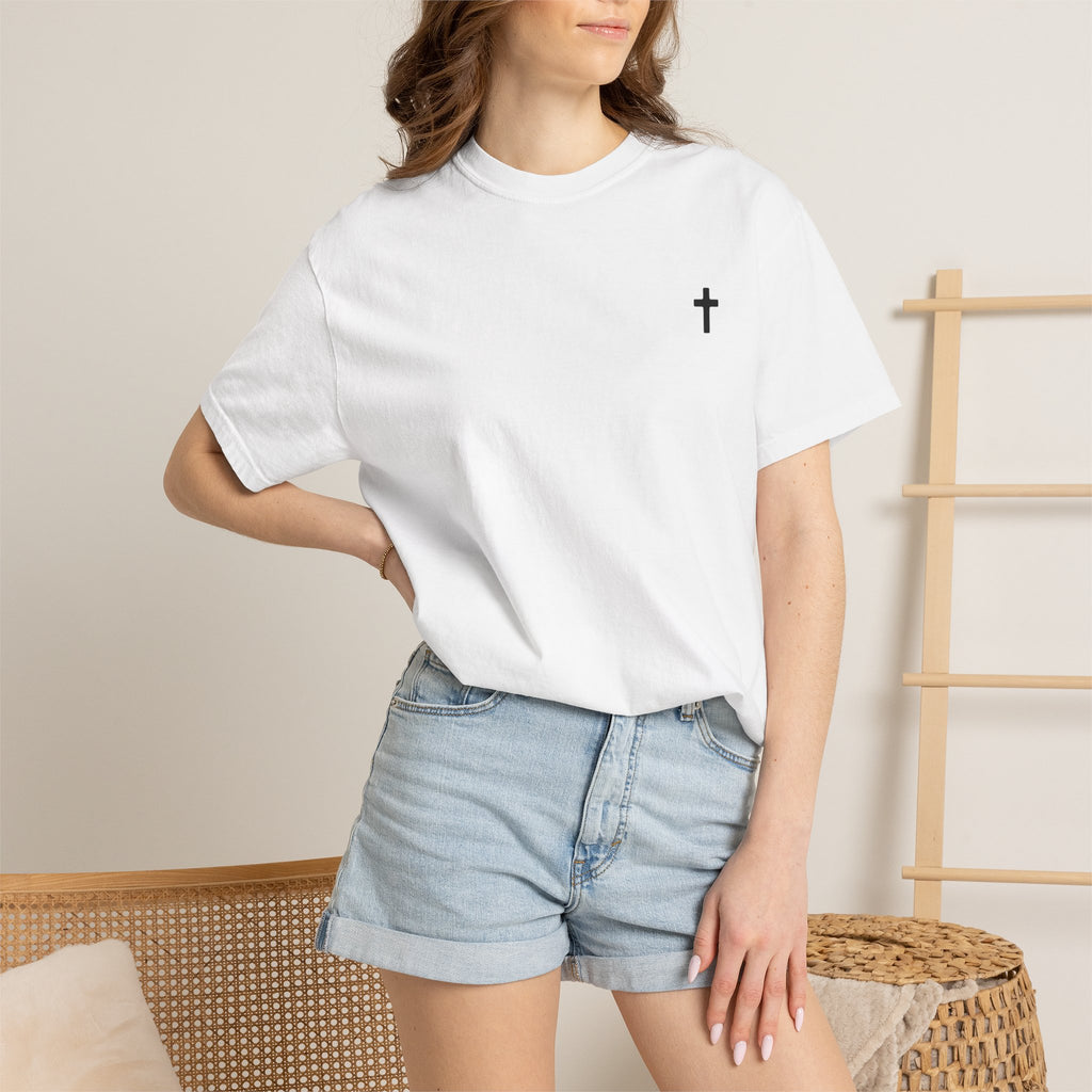Faith-Inspired Bold Tee — Clean, Minimal Christian Graphic T-Shirt