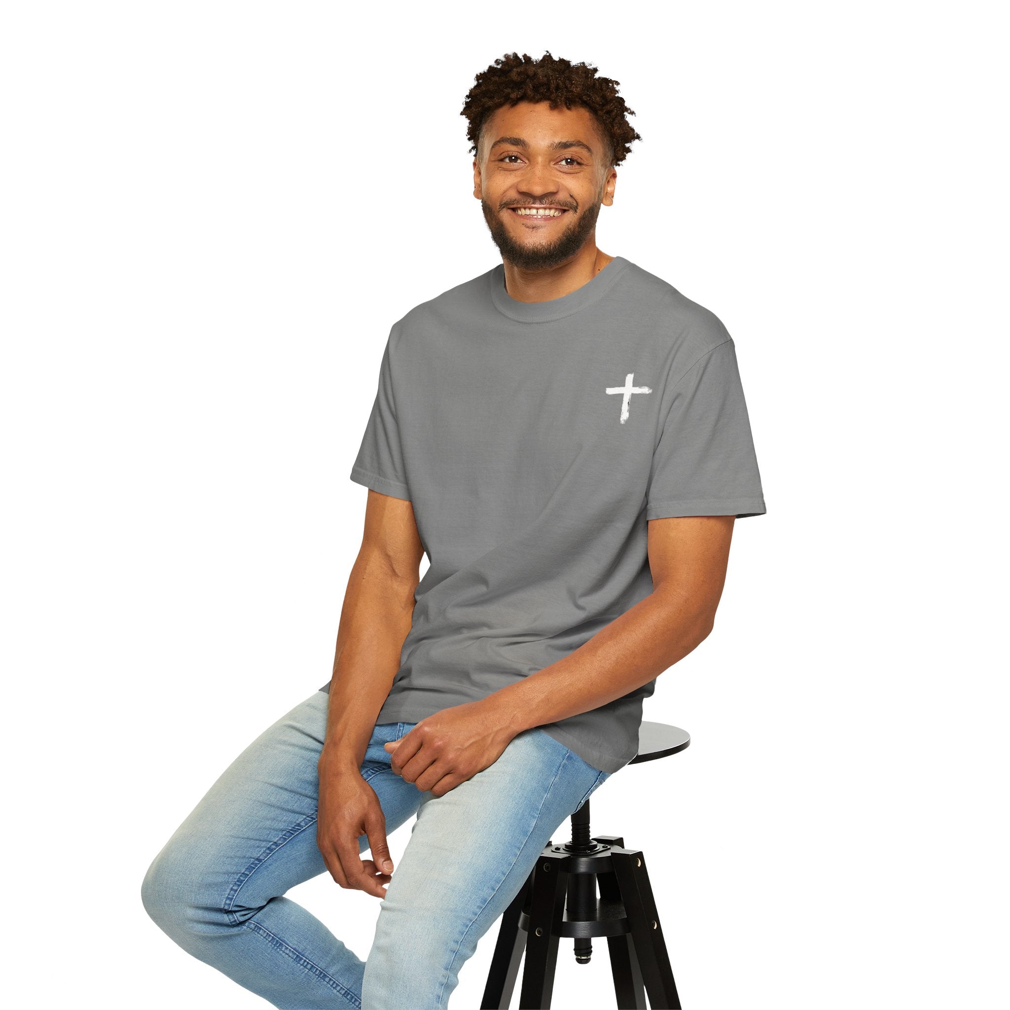 Faith Over Fear T-Shirt — Christian Cross Graphic Tee