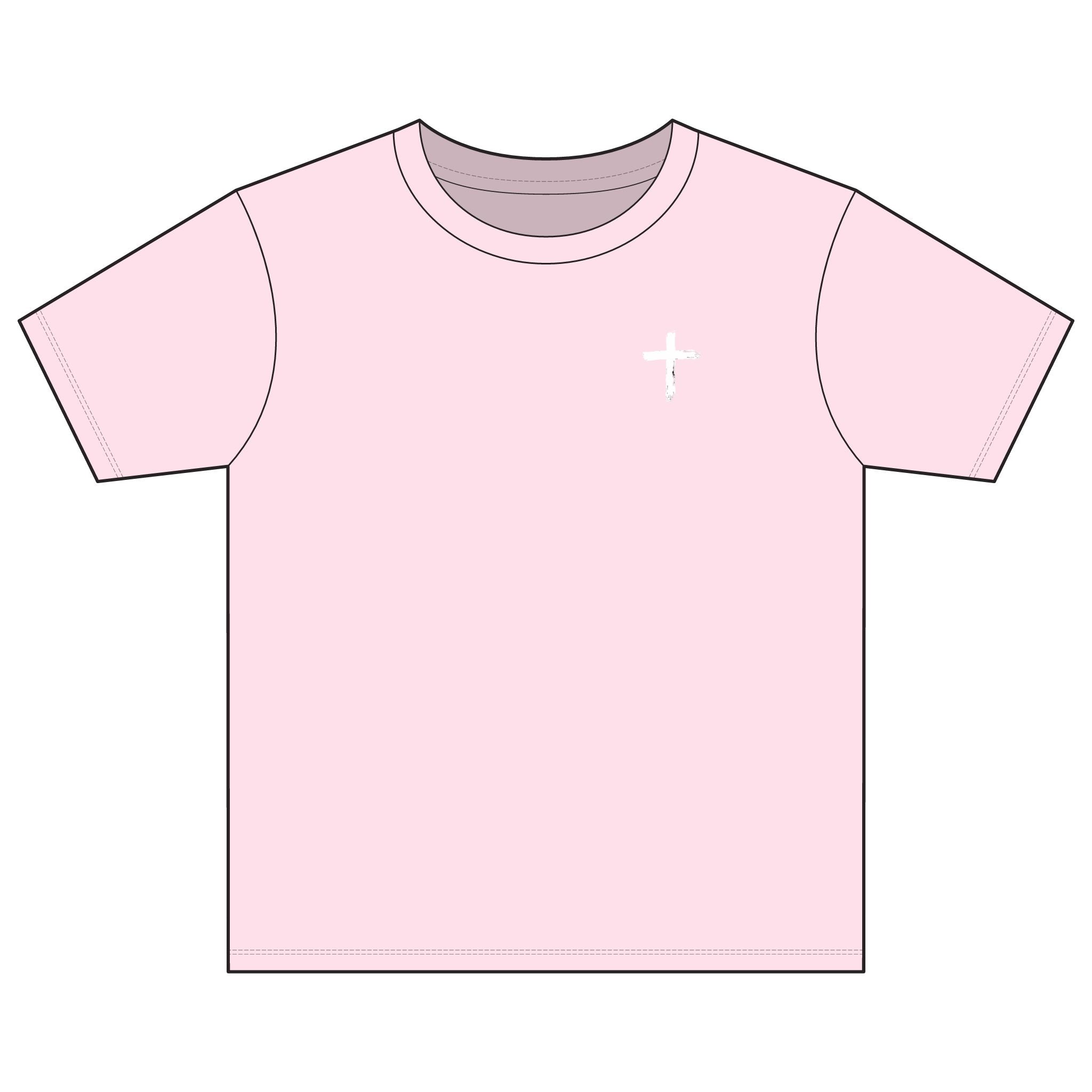 Youth Tee — Subtle 'Faith' Script Logo Kids T-Shirt