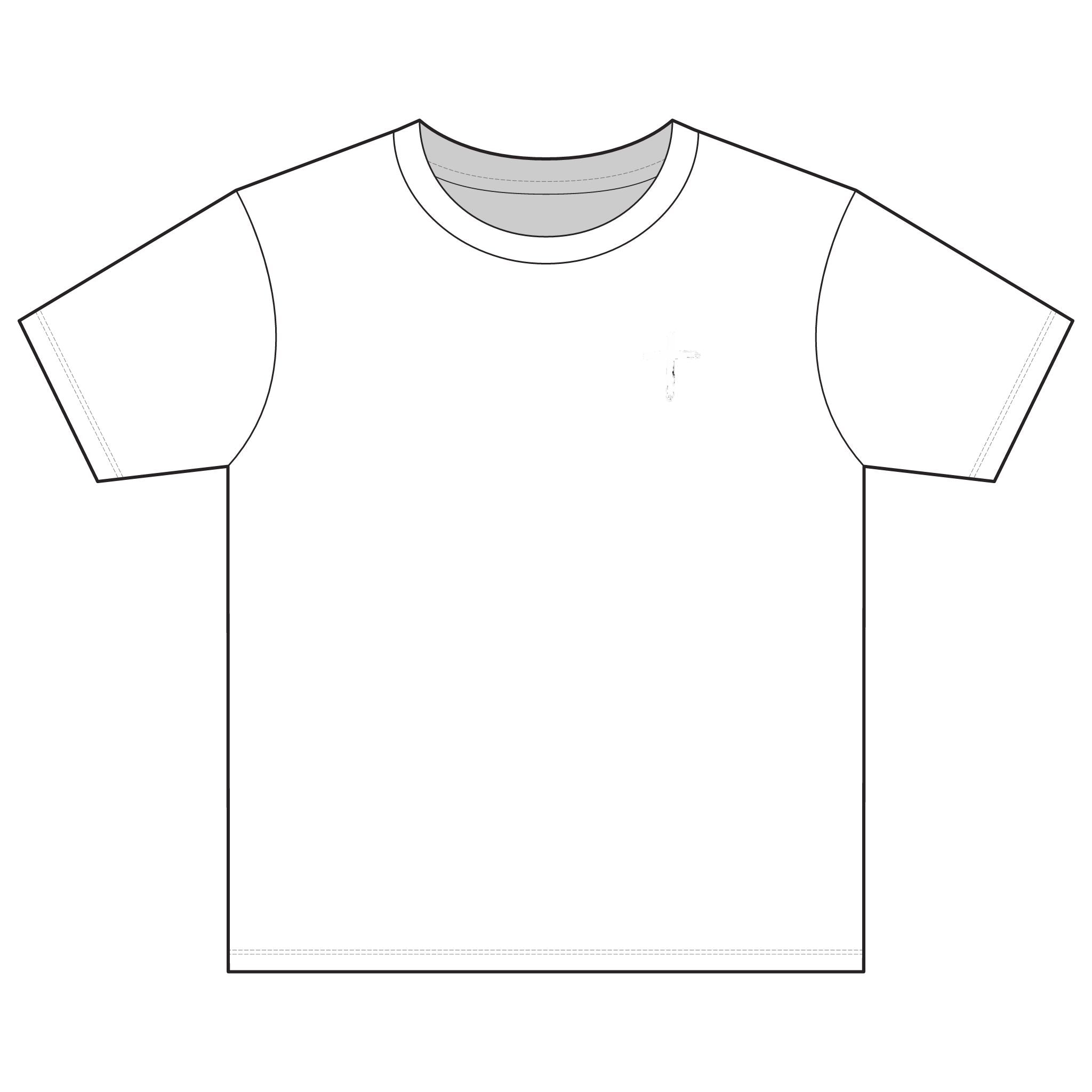 Youth Tee — Subtle 'Faith' Script Logo Kids T-Shirt