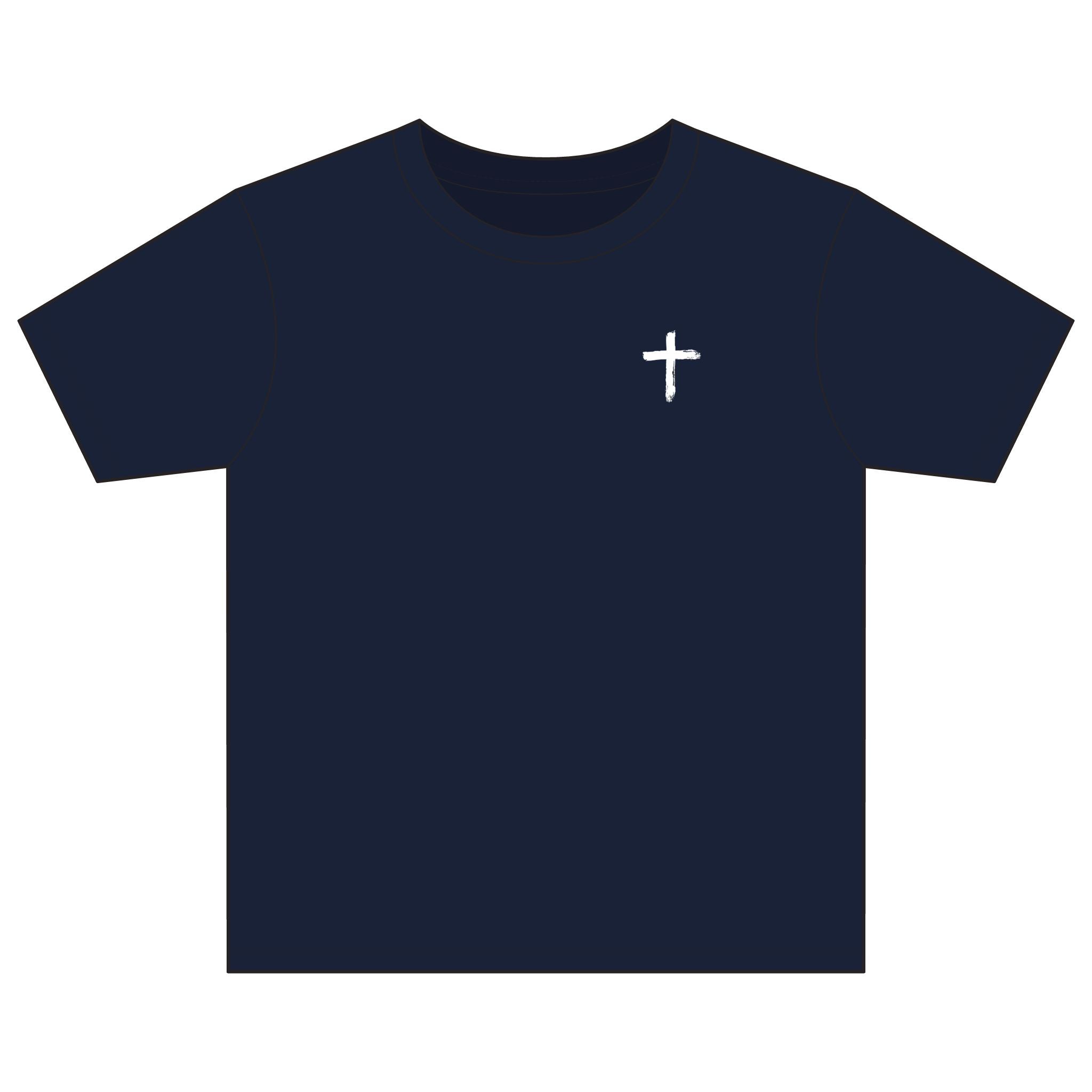Youth Tee — Subtle 'Faith' Script Logo Kids T-Shirt