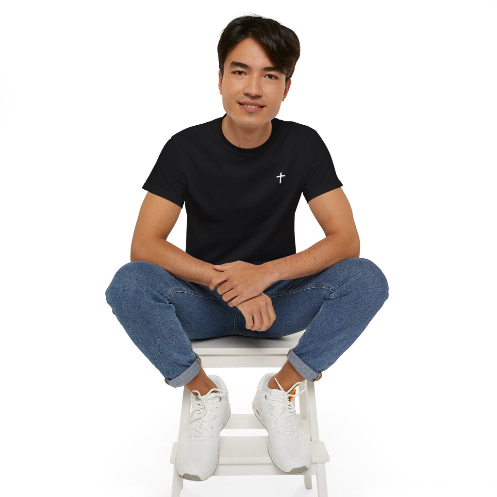 Faith-Inspired Bold Clean Tee — "Faith" Graphic Cotton Shirt