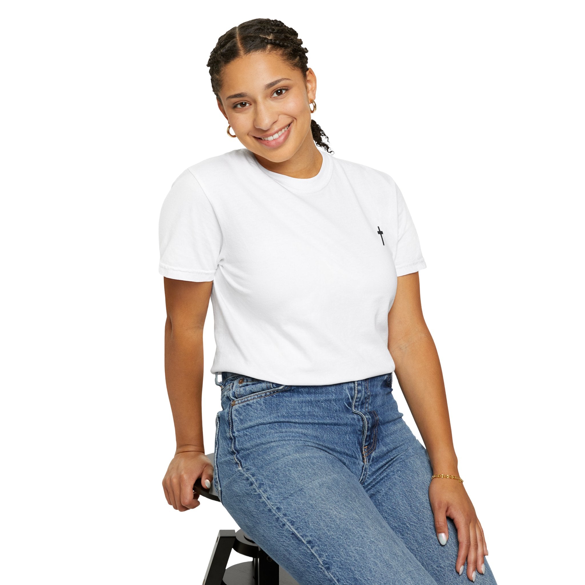Faith-Inspired Bold Tee — Clean, Minimal Christian Graphic T-Shirt