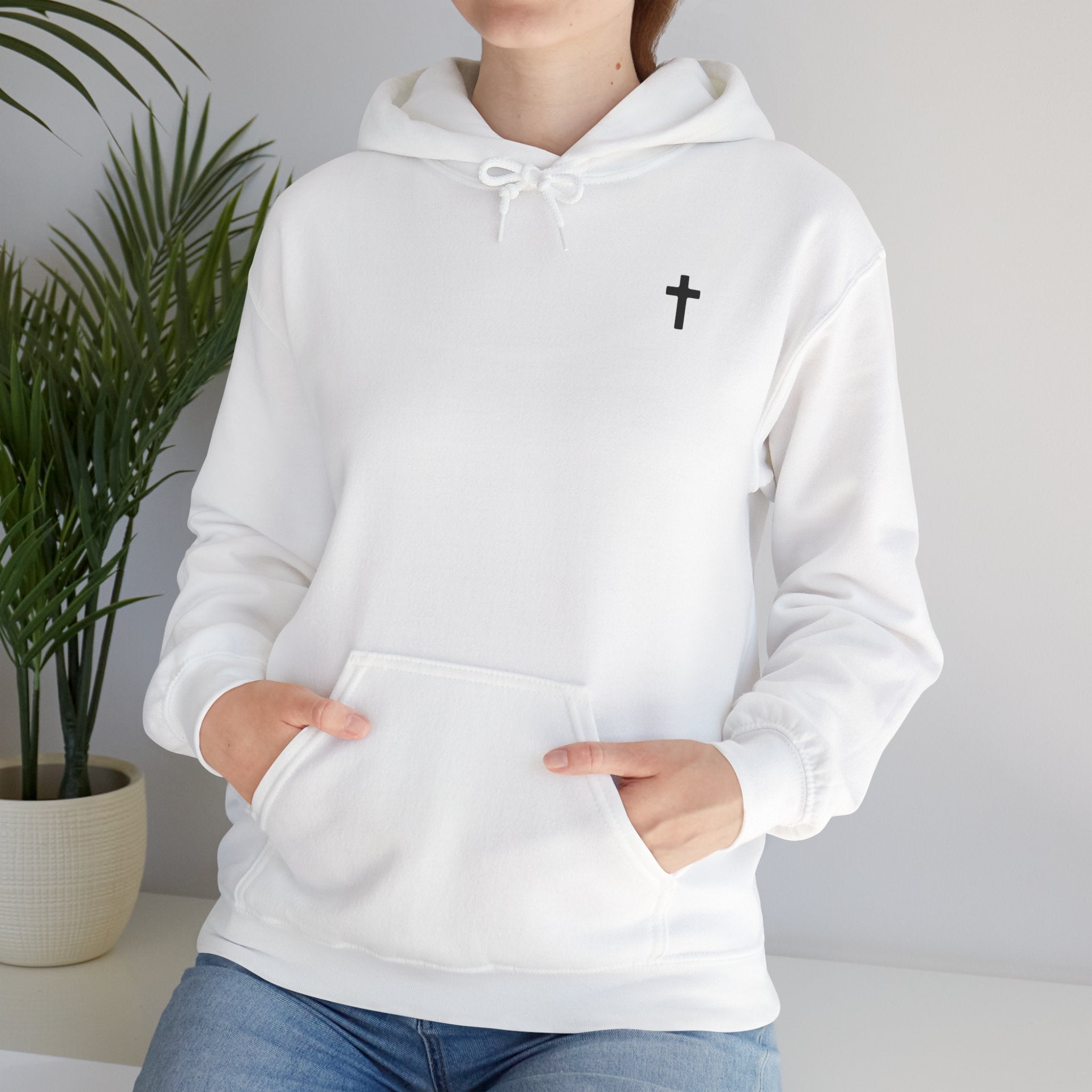 Faith-Inspired Hoodie — "Clean Faith" Spiritual Sweatshirt