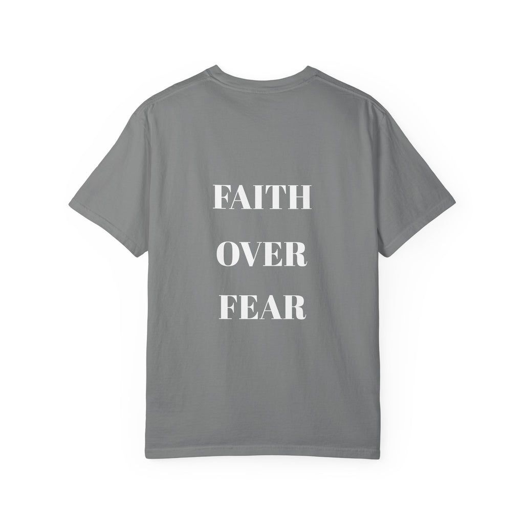Faith Over Fear T-Shirt — Christian Cross Graphic Tee