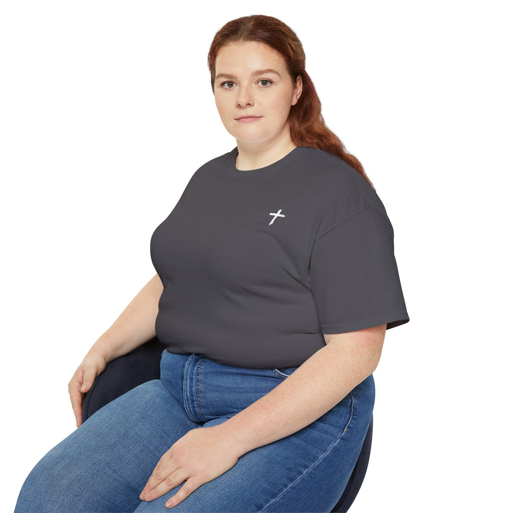 Faith-Inspired Bold Clean Tee — "Faith" Graphic Cotton Shirt