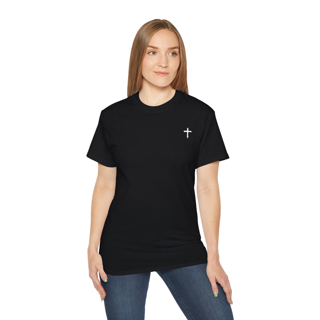 Faith-Inspired Bold Clean Tee — "Faith" Graphic Cotton Shirt