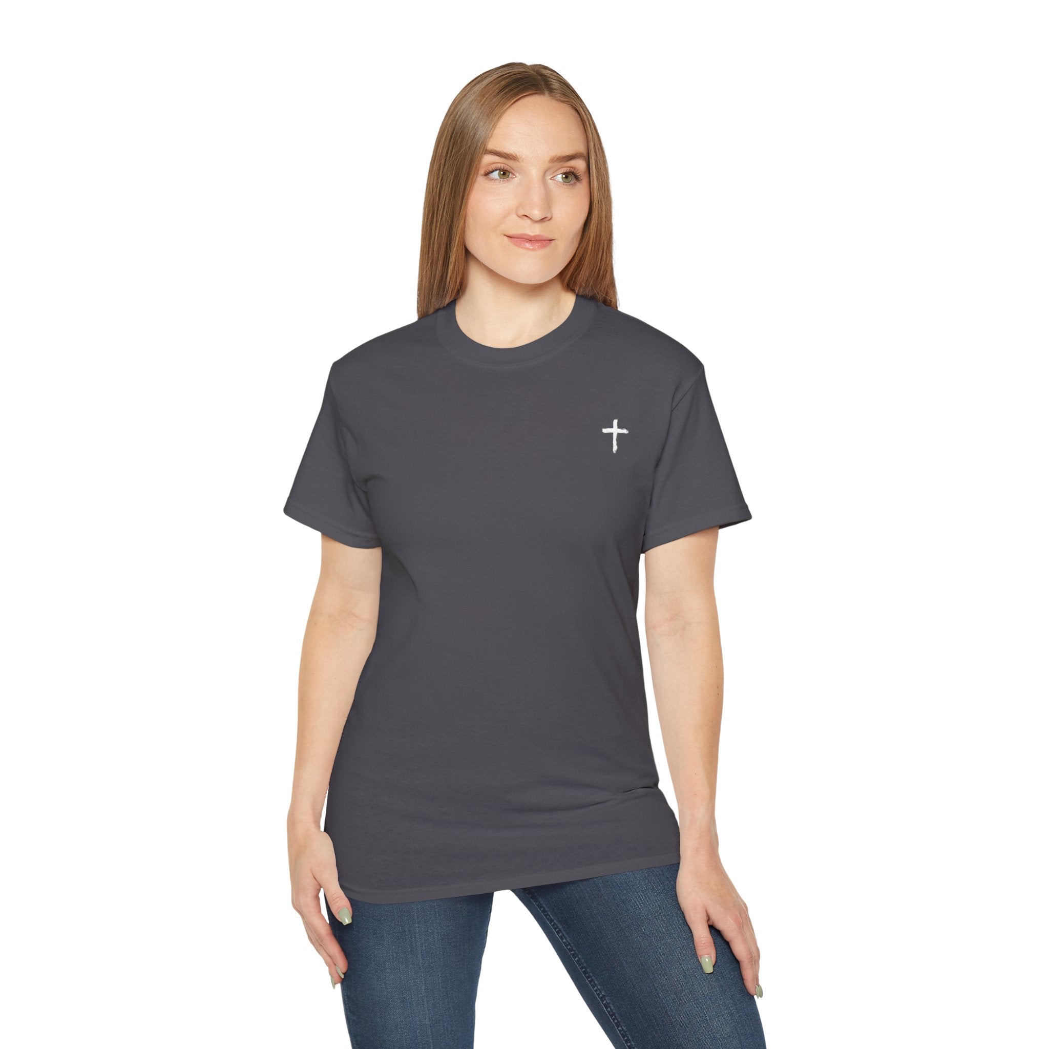 Faith-Inspired Bold Clean Tee — "Faith" Graphic Cotton Shirt