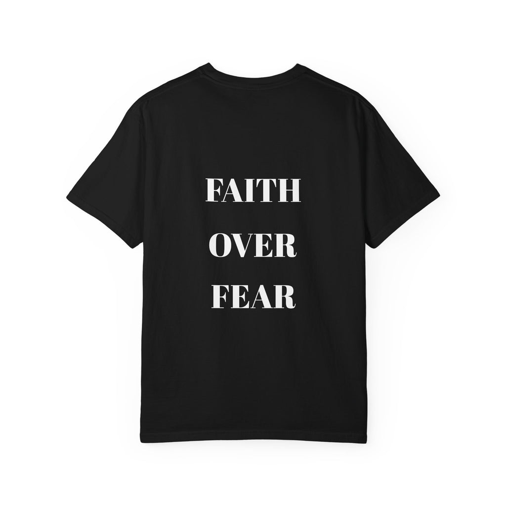 Faith Over Fear T-Shirt — Christian Cross Graphic Tee