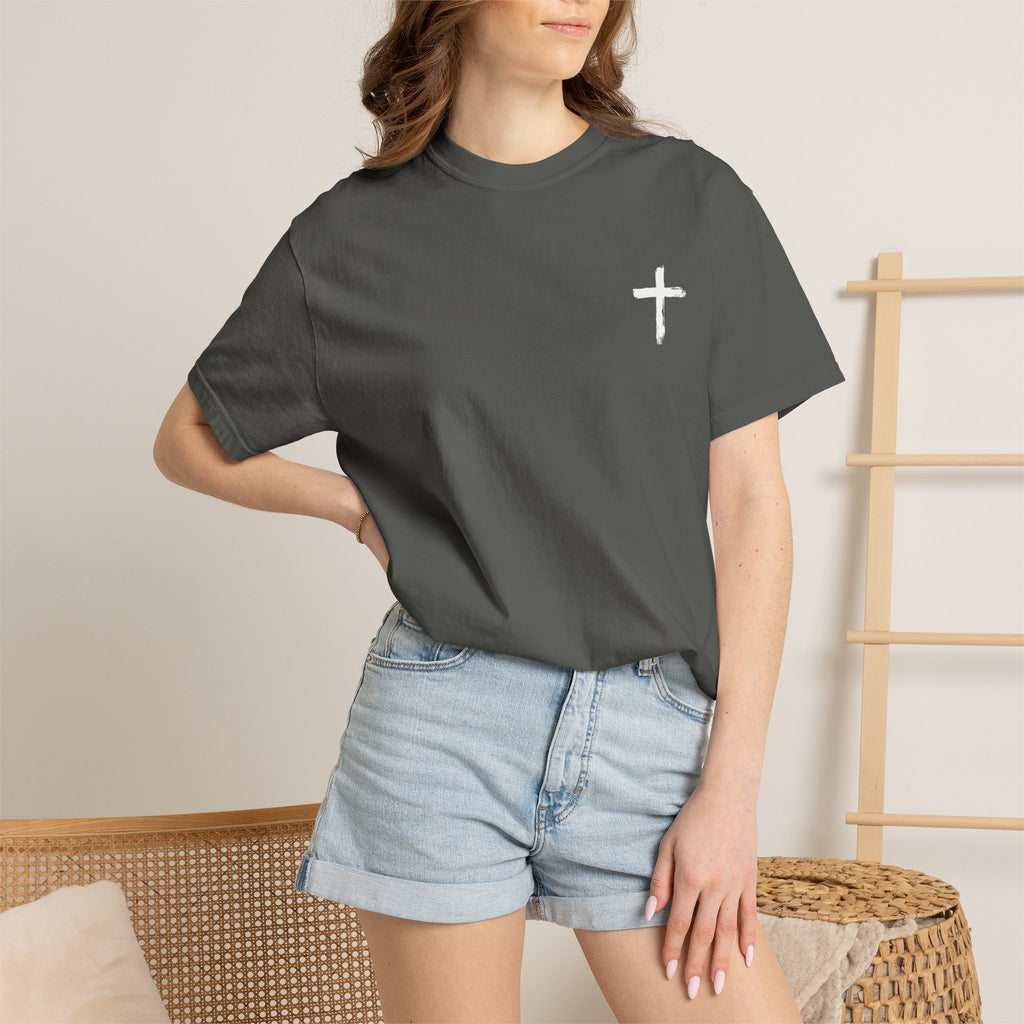 Faith Over Fear T-Shirt — Christian Cross Graphic Tee