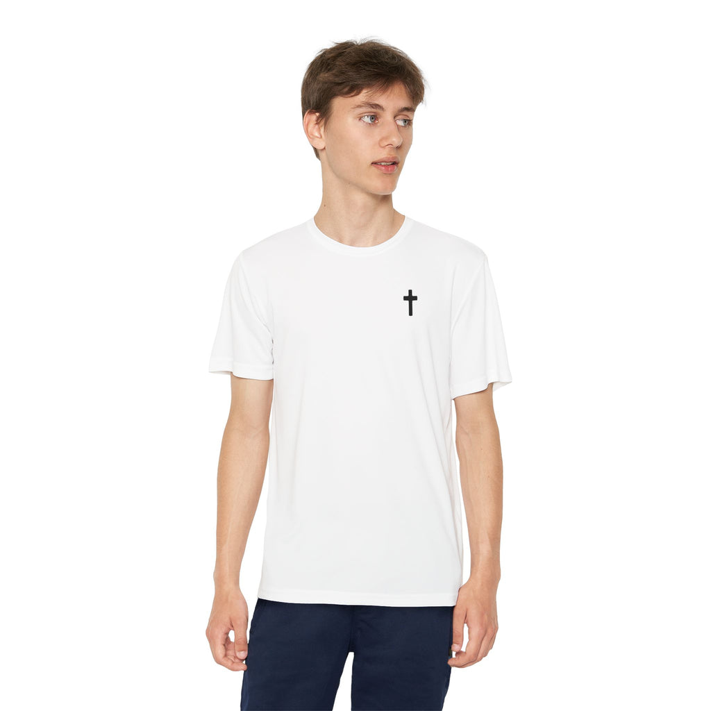 Faith-Inspired Youth Competitor Tee – Bold Clean Design