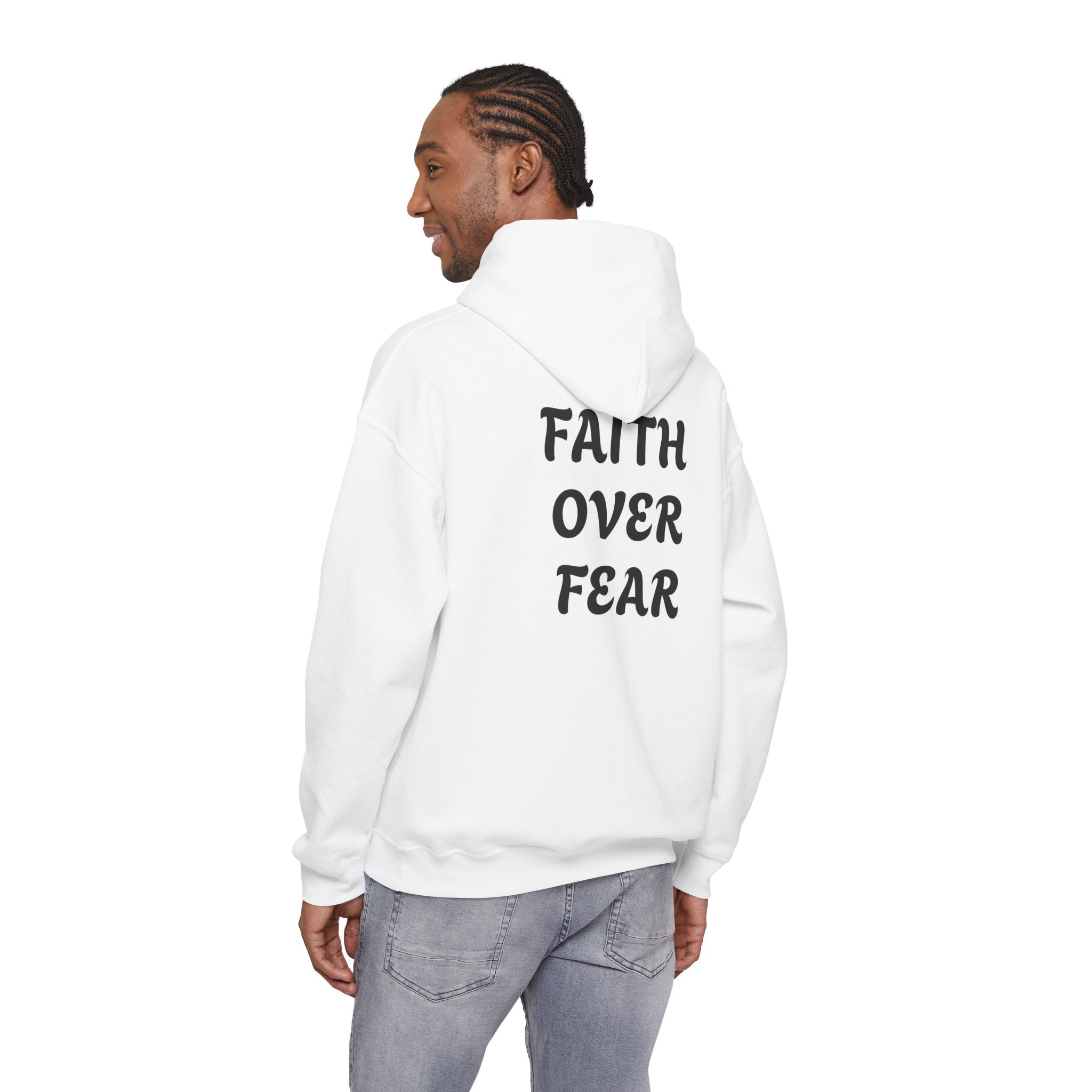 Faith-Inspired Hoodie — "Clean Faith" Spiritual Sweatshirt