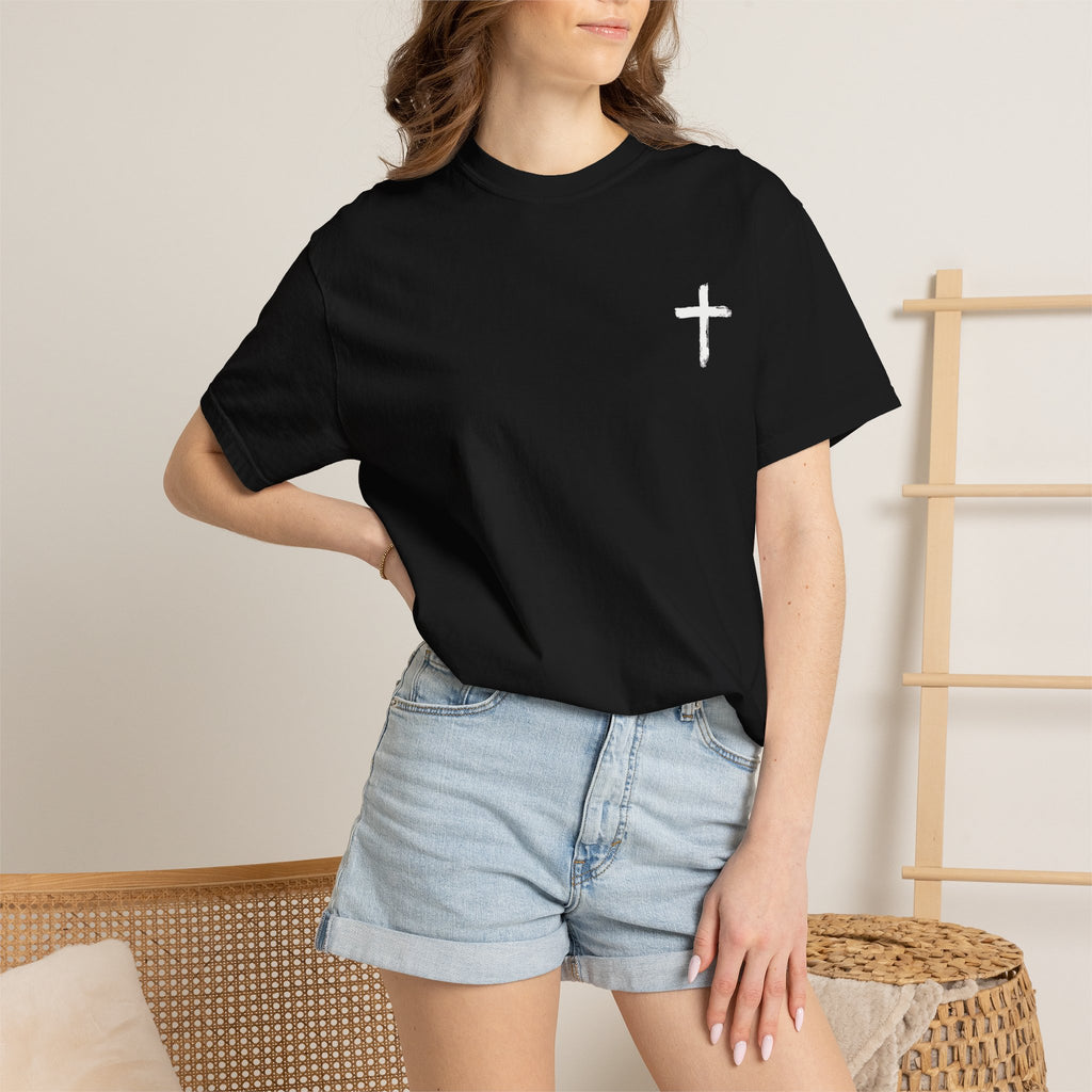 Faith Over Fear T-Shirt — Christian Cross Graphic Tee